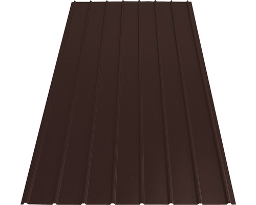 Trapézový plech PRECIT H12 čokoládová hnedá 2300 x 910 x 0,4 mm