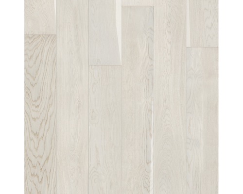 Drevená podlaha 14.0 dub krémový Landhaus lamela matný lak kefovaná