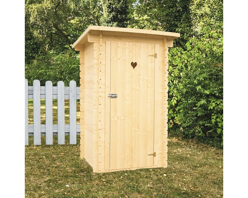 Záhradná toaleta BPP Eco-Chem drevená prírodná 102 x 110 cm-0