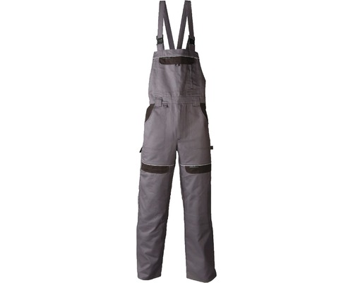 Nohavice traky COOL TREND sivo-čierne 54-0