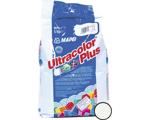 Škárovacia hmota Mapei Ultracolor Plus 103 5 kg mesačná biela