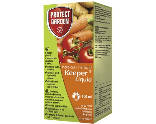 Herbicíd Keeper Liquid na ničenie burín v zemiakoch, paradajkách a v mrkve 100 ml