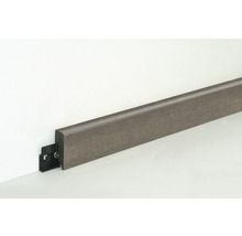 Podlahová lišta Skandor PVC KU048L dub 15x38,5x2400 mm