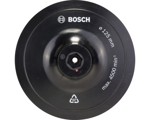 Oporný tanier pre vŕtačky Bosch Ø 125 mm, suchý zips