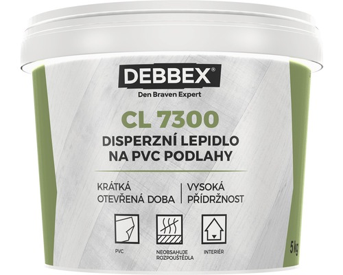 Debbex lepidlo na PVC podlahy 1 kg CL7300