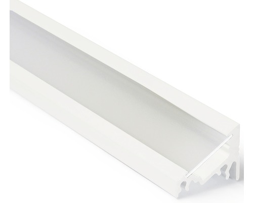 Profil FK technics FKU60 pre LED plexi 2m hliník biely lak