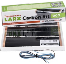 Podlahové vykurovanie LARX Carbon Kit eco 200 W 4,0 m-thumb-0