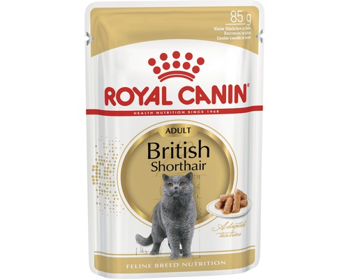 Kapsička pre mačky Royal Canin British Shorthair 85 g