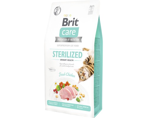 Granule pre mačky Brit Care Cat Grain-Free Sterilized Urinary Health 7 kg