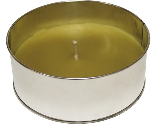 Vonná sviečka exteriérová citronela Ø 15,3 cm žltá