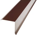 Záveterná lišta PRECIT pre plechovú krytinu 1000 mm, 8017 čokoládová hnedá