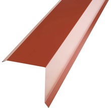 Záveterná lišta PRECIT pre plechovú krytinu 1000 mm, 3009 oxidovaná červená-thumb-0
