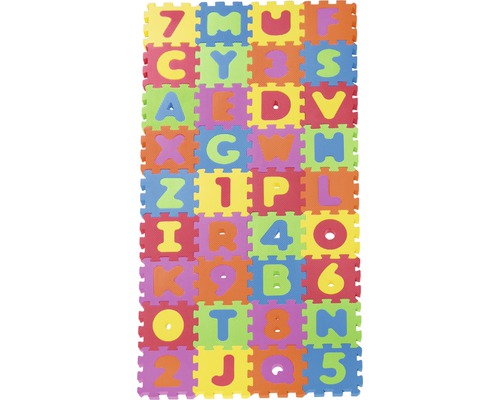 Detské penové Puzzle ABC + čísla 36 ks