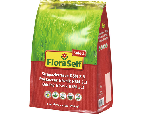 Trávna zmes poškodený trávnik RSM 2.3 FloraSelf Select 4 kg