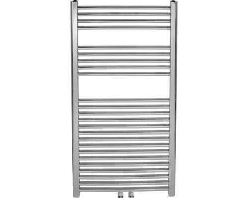 Kúpeľňový radiátor Novaservis chróm-rovné stredové pripojenie 600/1200/RS,0