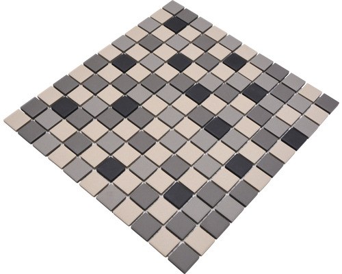 Keramická mozaika CU 010 béžová/sivá mix 30,3 x 33 cm