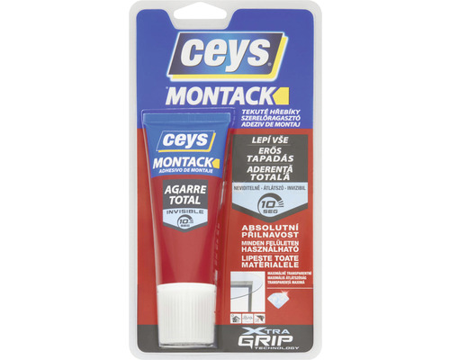 Montážne lepidlo Ceys Montack Express Transparent 100 ml
