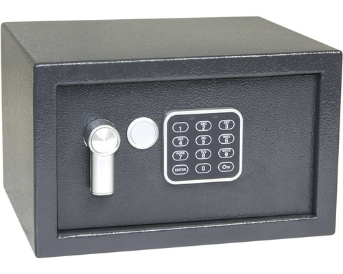 Oceľový sejf s elektronickým zámkom, číselnú klávesnicou a páčkou na otvorenie RS.18.EDK