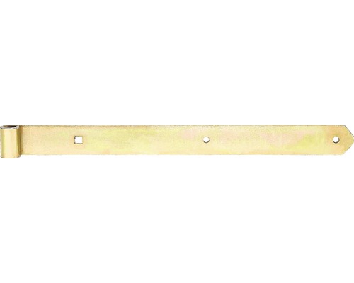 Pásový záves Typ 8 500x16x45mm rovný žltý pozinkovaný