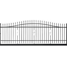 Brána posuvná POLBRAM Emily 4 x 1,5 m ľavá RAL 9005-thumb-4