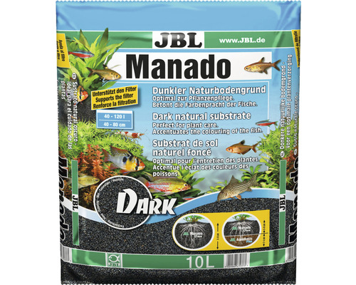 Akváriový piesok JBL Manado Dark 10 l
