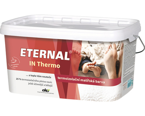 Farba na stenu ETERNAL IN Thermo termoizolačná biela 4 kg-0