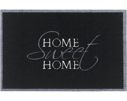 Vnútorná rohožka Sweet Home čiernosivá 40 x 60 cm