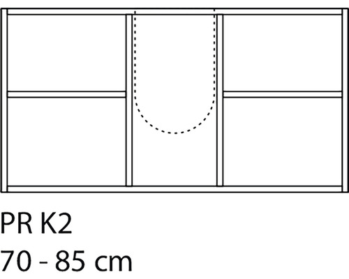 Organizér zásuvky Intedoor 70-85 cm PR K2