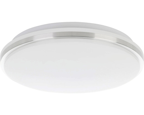 LED stropné svietidlo Eglo 75626 18W 1820lm 4000K biele/matný nikel