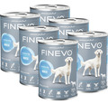 Konzerva pre psov Sensitive Dog FINEVO konské 1 balenie 6 x 400 g