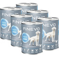 Konzerva pre psov Sensitive Dog FINEVO kuracie 1 balenie 6 x 400 g