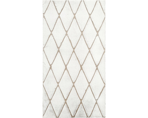 Kusový koberec Romance Cutout Raute 80x150 cm hnedý