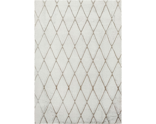 Kusový koberec Romance Cutout Raute 140x200 cm hnedý