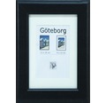 Drevený fotorámik Göteborg čierny 13x18 cm