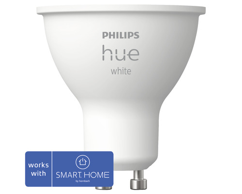 LED žiarovka Philips HUE White GU10 5.2W 400lm 2700K stmievateľná
