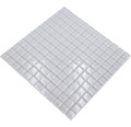 Sklenená mozaika štvorcová crystal uni superwhite