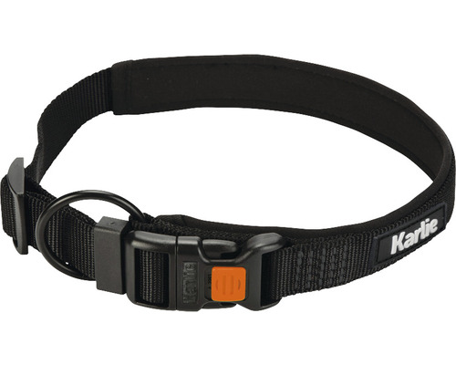 Obojok pre psy Karlie Art Sportiv Premium veľ. XXL 30 mm 55 – 60 cm čierny