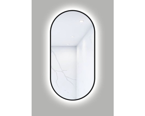LED Zrkadlo do kúpeľne Cordia oval 100x50 cm