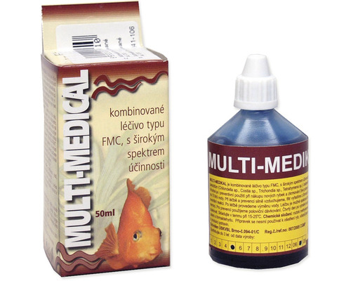 Prípravok na úpravu vody Hu-Ben Multimedikal 50 ml