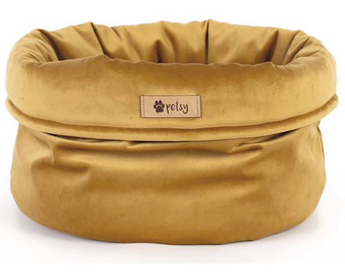Pelech pre psov Royal Basket Ø 40 cm zlatý