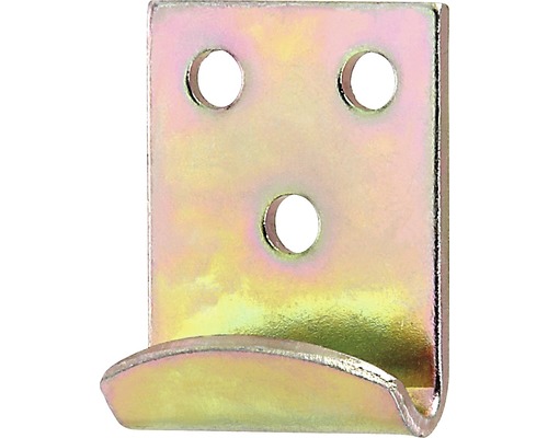 Debnový uzáver 25x33 mm galvanicky žlto pozinkovaný Debnový uzáver 25x33 mm galvanicky žlto pozinkovaný