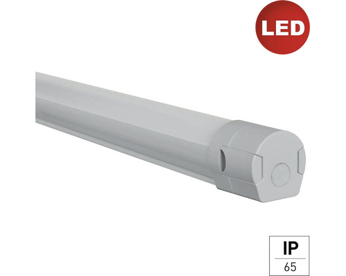 LED pracovné vodotesné svietidlo E2 IP65 36W 3750lm 4000K 1350mm sivé