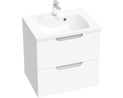 Kúpeľňová skrinka pod umývadlo RAVAK Classic II biela 60 x 58,5 x 45 cm X000001477
