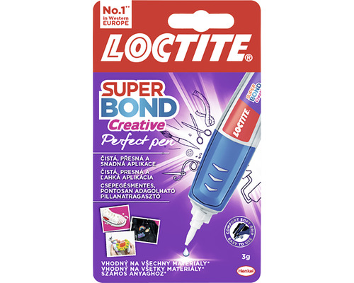 Sekundové lepidlo Loctite Super Attak Perfect Pen 3 g
