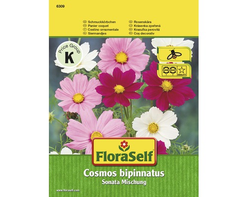 Cosmos Sonata mix kvetinových semien FloraSelf