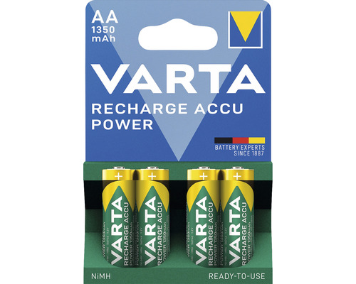 Dobíjacia batéria VARTA Accu Power AA 1,2V 1350mAh 4ks