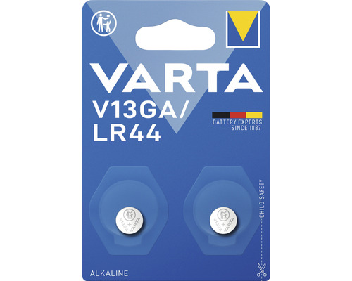 Gombíková batéria VARTA V13GA/LR44 1,5V 2ks