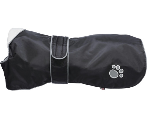 Kabátik pre psa Trixie Orléans M 45 cm reflexný čierny