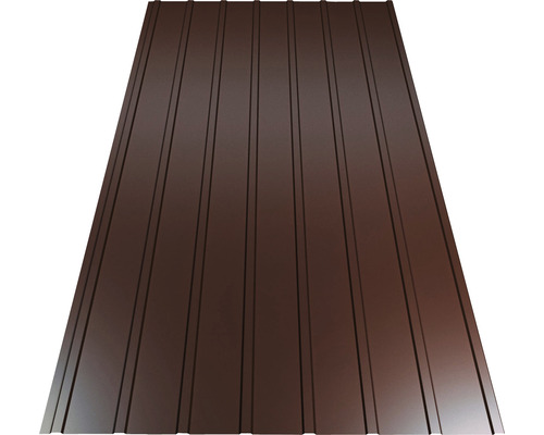 Trapézový plech PRECIT H6 čokoládovohnedý 2000 x 958 x 0,4 mm
