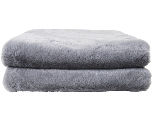 Prikrývka na posteľ Palma sivá 150x200 cm